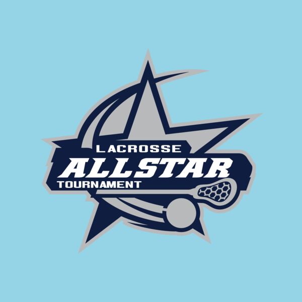 Allstar Tournament Lacrosse Logo Template 02 Thumbnail