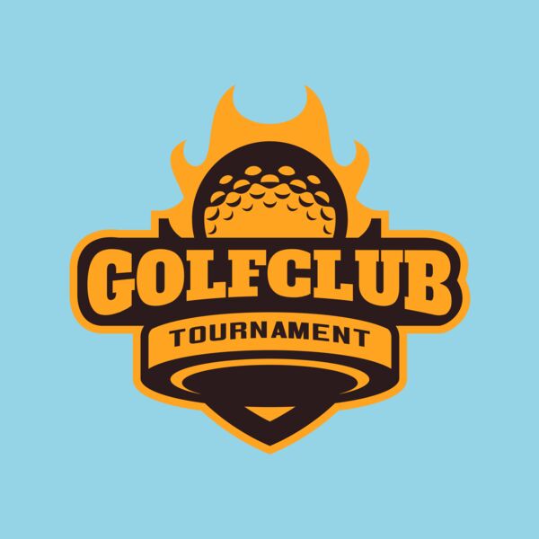 Golf Club Tournament logo template 04 Thumbnail