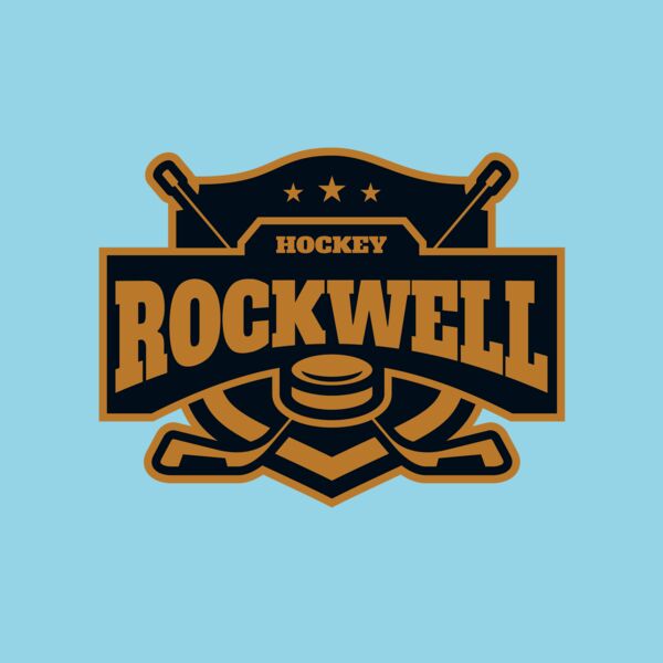 Rockwell Hockey logo template Thumbnail
