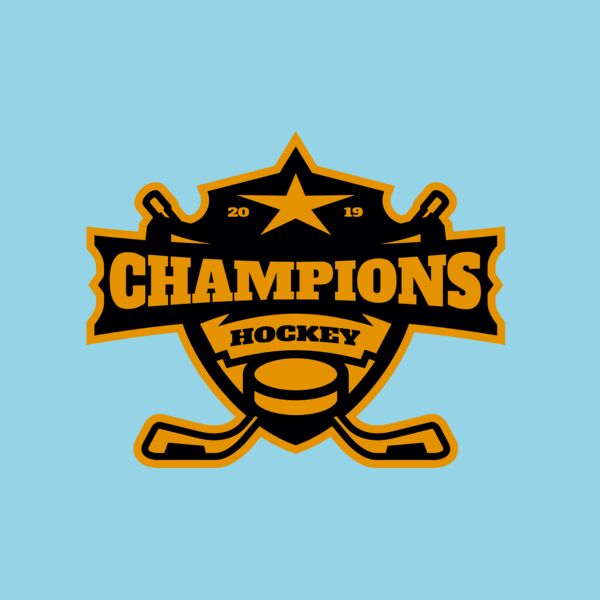 Champions Hockey logo template 02 Thumbnail