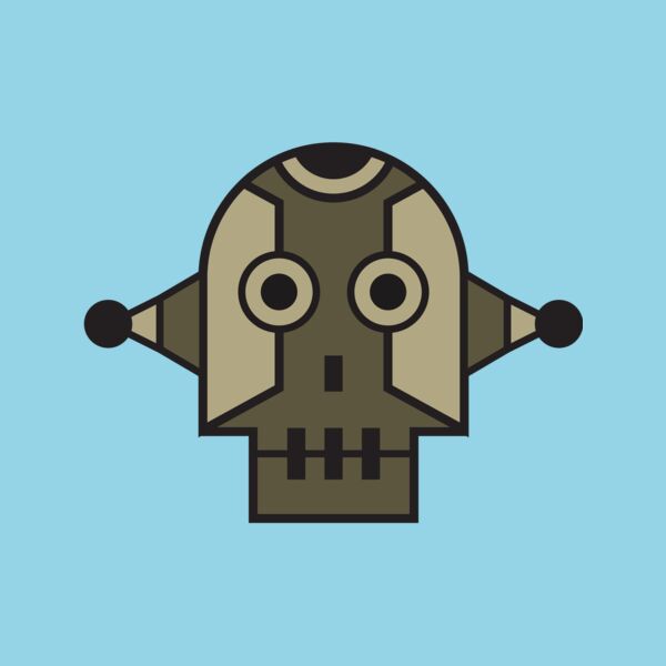 Elements Skulls logo template 150 Thumbnail